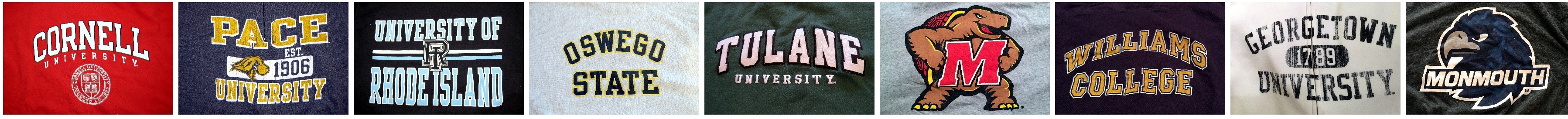 college logo shirts