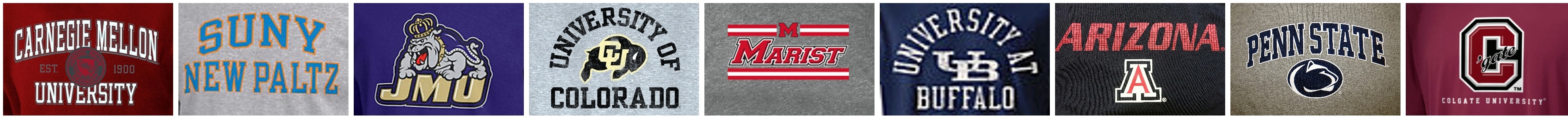 college logo shirts